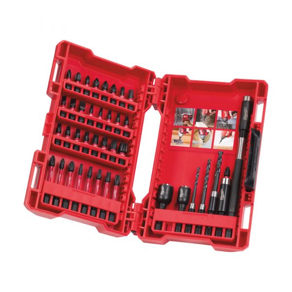 Milwaukee Shock Wave Impact Duty Drill & Drive Set 40 Pcs