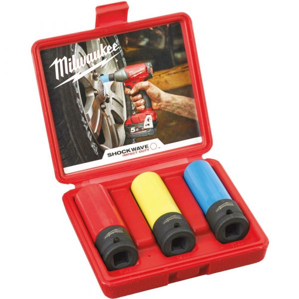 Milwaukee Automotive Socket 3 pcs Set