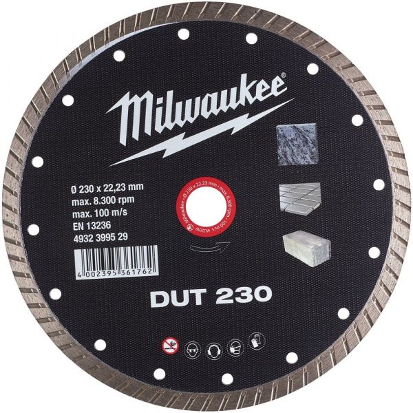 Milwaukee Diamond Cutting Wheel DUT 230