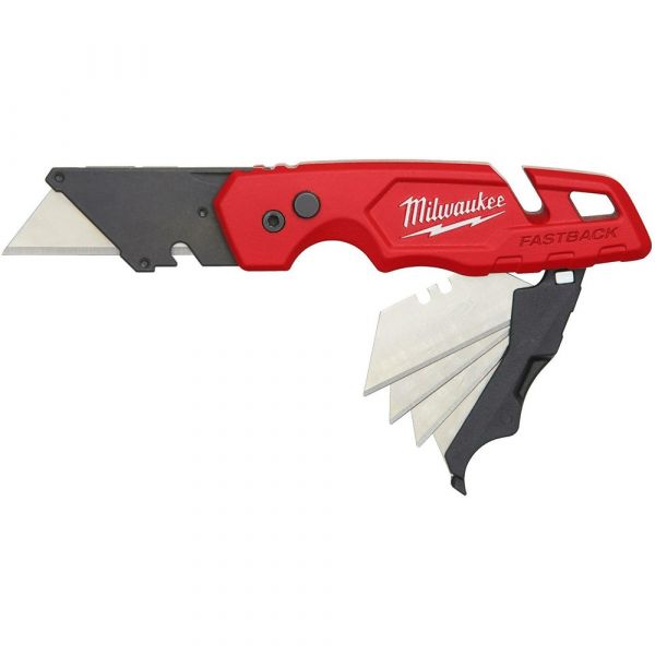 Milwaukee Flip Utility Knife with Blade Storage