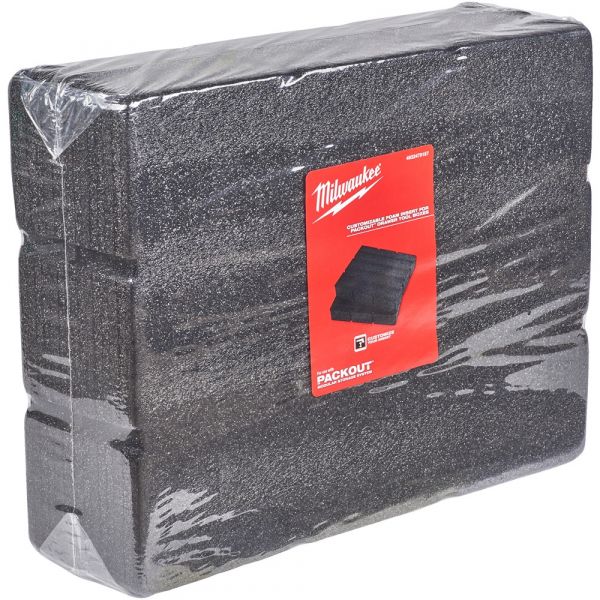 Milwaukee Foam Insert for Packout Drawer Tool Boxes 2 Pcs