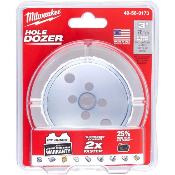 Milwaukee Hole Dozer Bi-Metal Holesaws