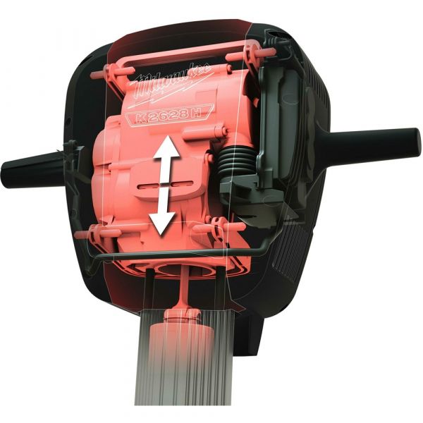 Milwaukee 25Kg Class 28mm Hex Breaking Hammer, Floating-Body|[K2628H]