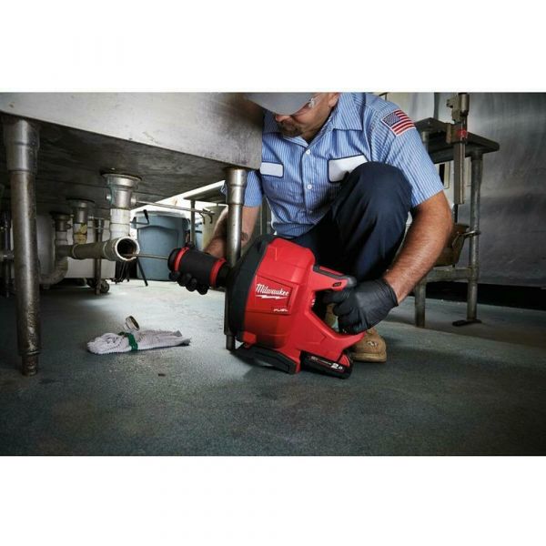 Milwaukee M18 Fuel Drain Cleaner - Power Feed 10 mm [Bare-Tool] Kitbox|[M18FDCPF10-0C]