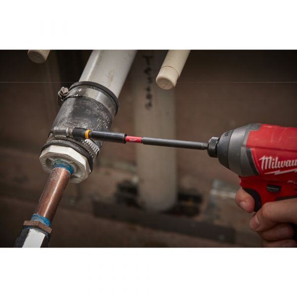 Milwaukee Magnetic Bit Holder Long Series 152 mm Hex 1/4" Shockwave