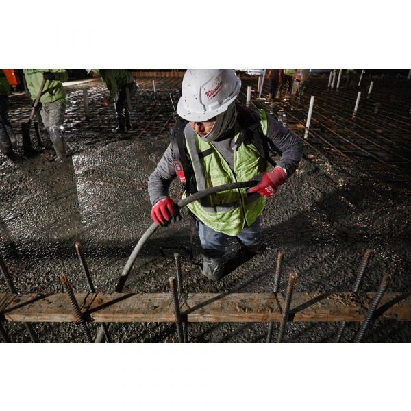 Milwaukee Mx Fuel Backpack Concrete Vibrator with 2X Battery Pack & MXF C Charger