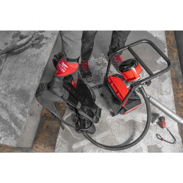 Milwaukee Mx Fuel Backpack Concrete Vibrator with 2X Battery Pack & MXF C Charger