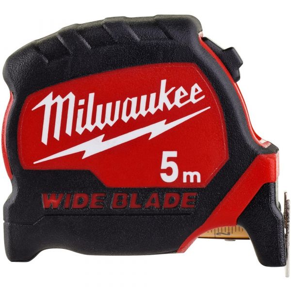 Milwaukee Premium Wide Blade Measure Tape 5m