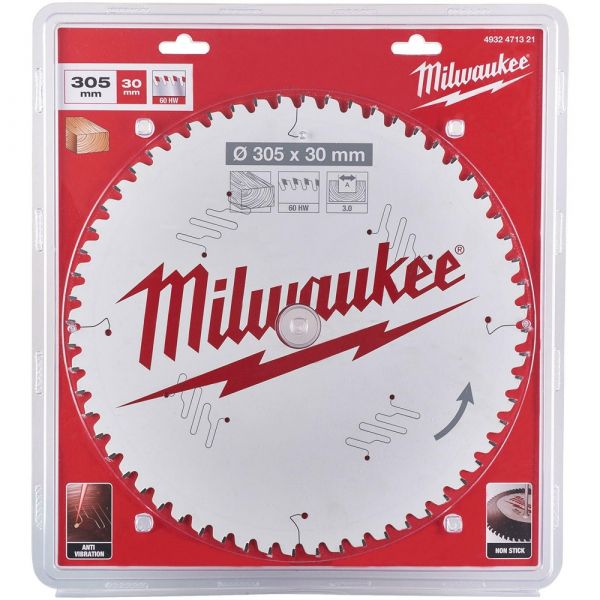 Milwaukee Saw Blade for Wood Clean Cut