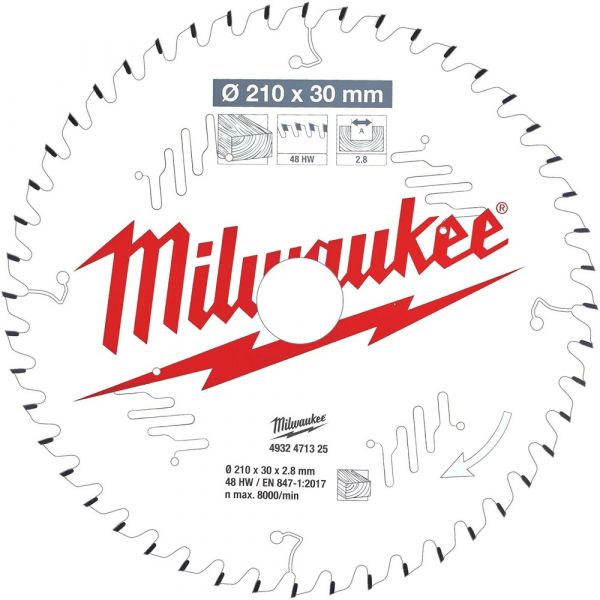 Milwaukee Saw Blade for Wood Clean Cut