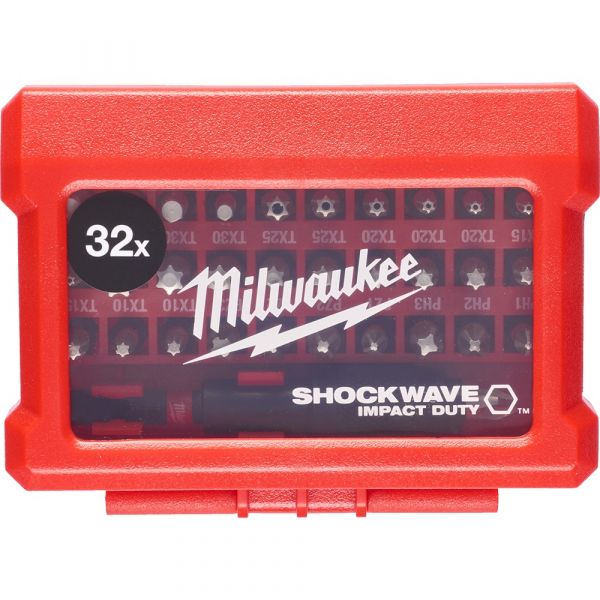 Milwaukee Shockwave Compact Cassette 32 Pcs