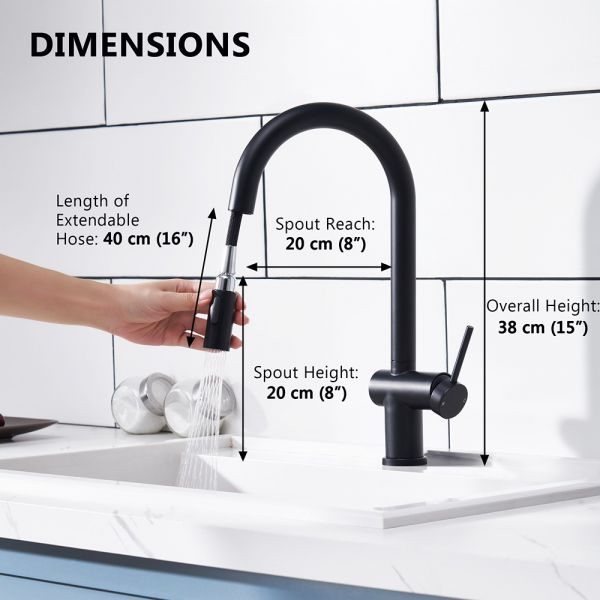 Suizak Kitchen Faucet with Pull-out Spray
