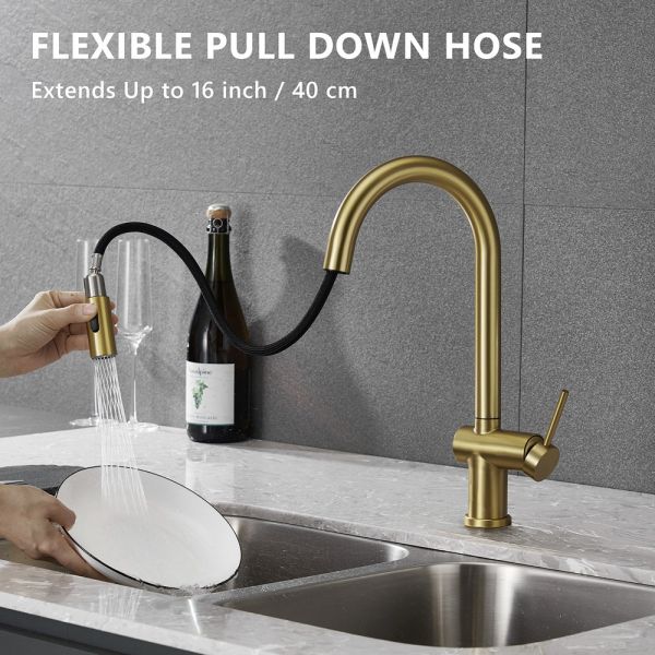 Suizak Kitchen Faucet with Pull-out Spray