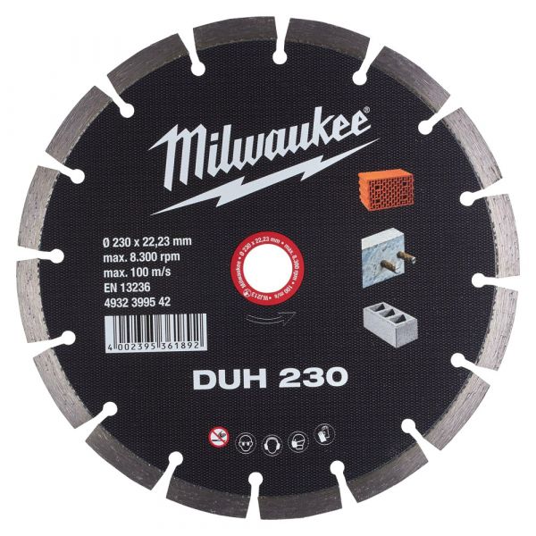 Milwaukee Contractor DUH Professional Diamond Cutting Disc