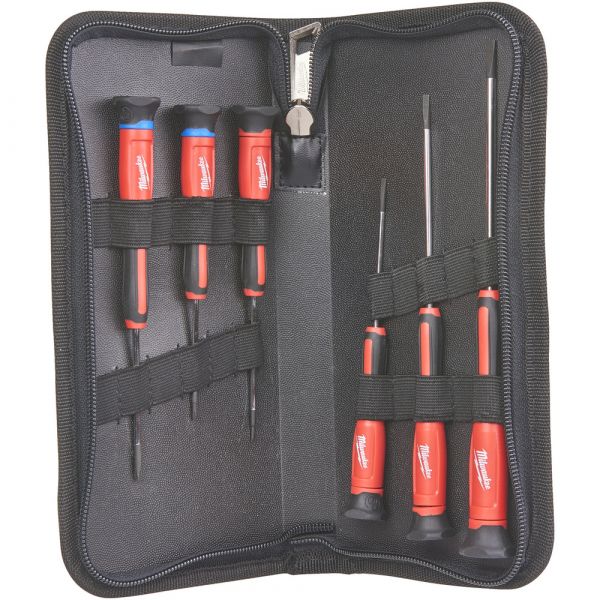 Milwaukee Precision Screwdrivers Set 6 Pcs