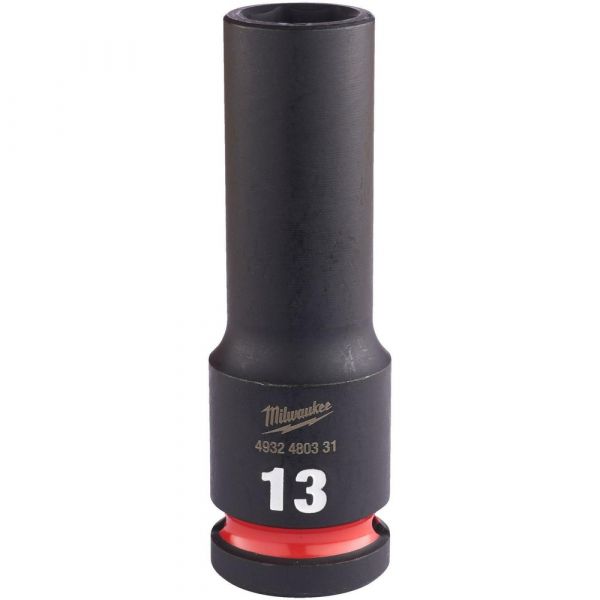 Milwaukee  Shock Wave Impact Duty 12 Drive Deep Impact Socket 13mm