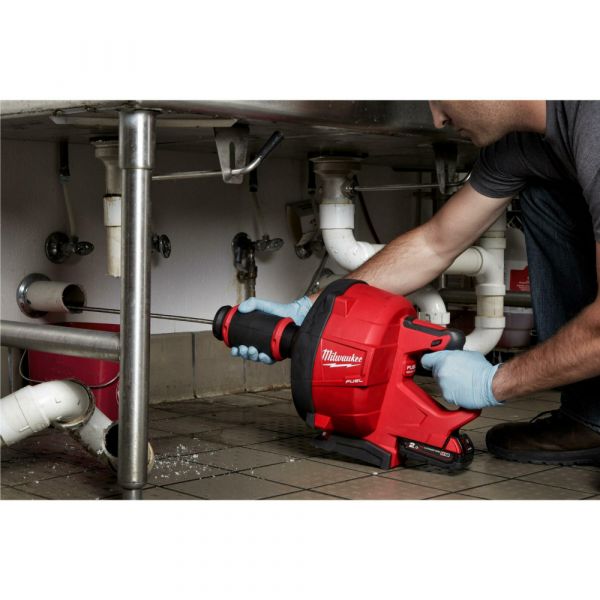 Milwaukee M18 FDCPF8-0C FUEL Cordless Drain Cleaner 8mm