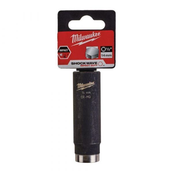 Milwaukee Shockwave Impact Duty 1/2" Impact Cap Deep
