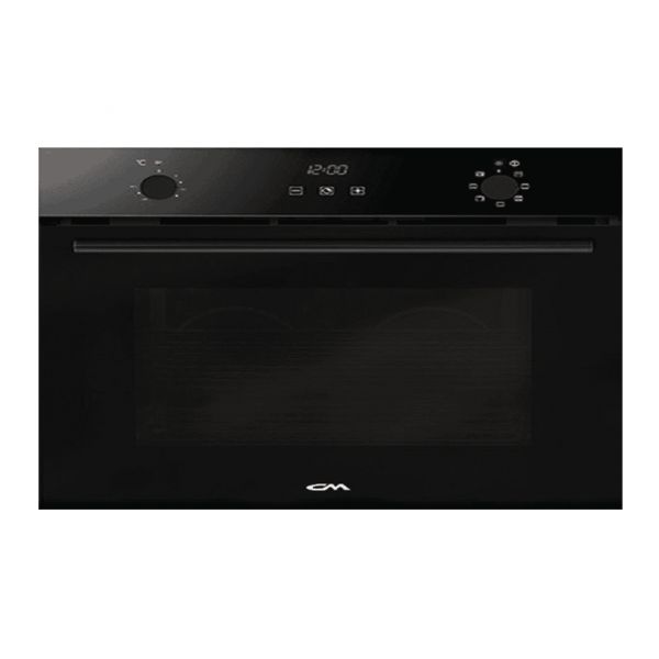 CM Life Black Glass - 90cm Built-in Electric Oven Touch Control 120L Capacity