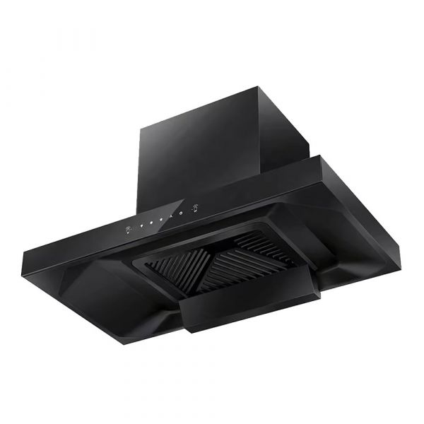 CM Swing Black Glass 90cm Free Hand Sensor Touch Switch Hood CM Swing Black Glass 90cm Free Hand Sensor Touch Switch Hood