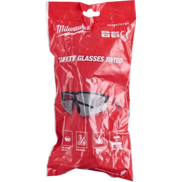 Milwaukee Enhanced Safety Glasses Tinted