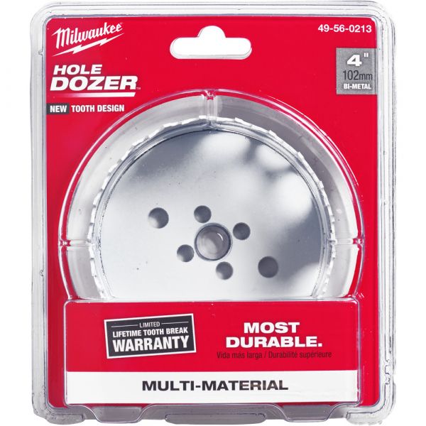Milwaukee HOLE DOZER™ Bi-Metal Hole Saw 4"