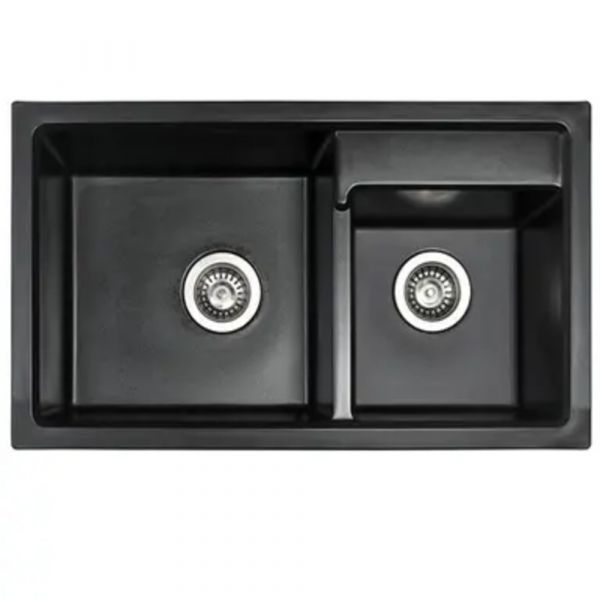 Suizak Undermount Double Bowl Granite Sink