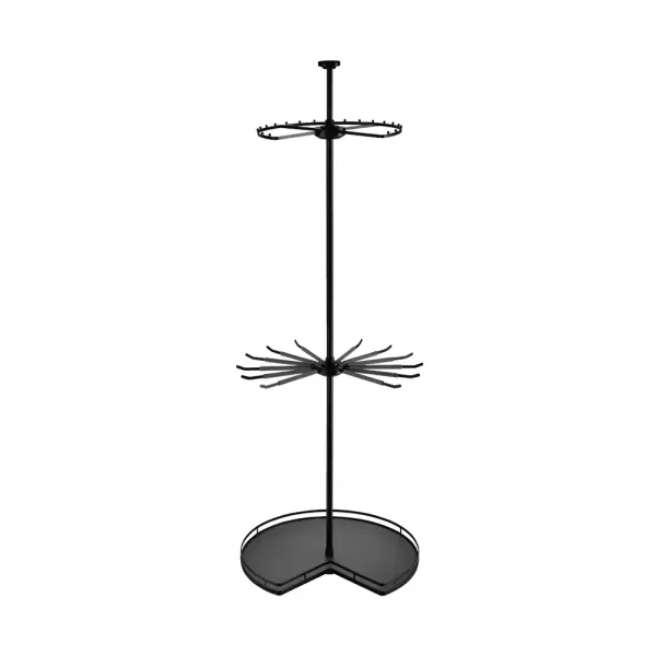 High Rotatable Multifunctional Shelf Black Frame High Rotatable Multifunctional Shelf Black Frame