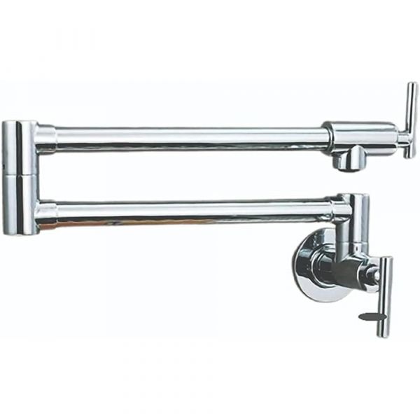 CM RC0701-S Brushed Nickel Wall Mounted Pot Mixer Fixed Spout CM RC0701-S Brushed Nickel Wall Mounted Pot Mixer Fixed Spout