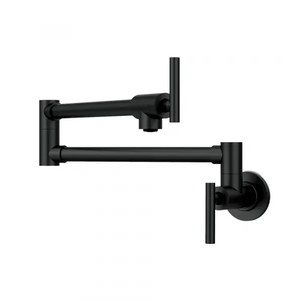 CM RCO701-B Wall Mounted Pot Mixer Matte Black Finish CM RCO701-B Wall Mounted Pot Mixer Matte Black Finish