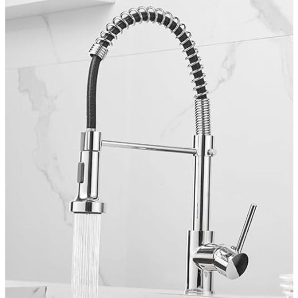 CM SL-4731 Brushed Nickel Chrome Pull-Out Mixer CM SL-4731 Brushed Nickel Chrome Pull-Out Mixer