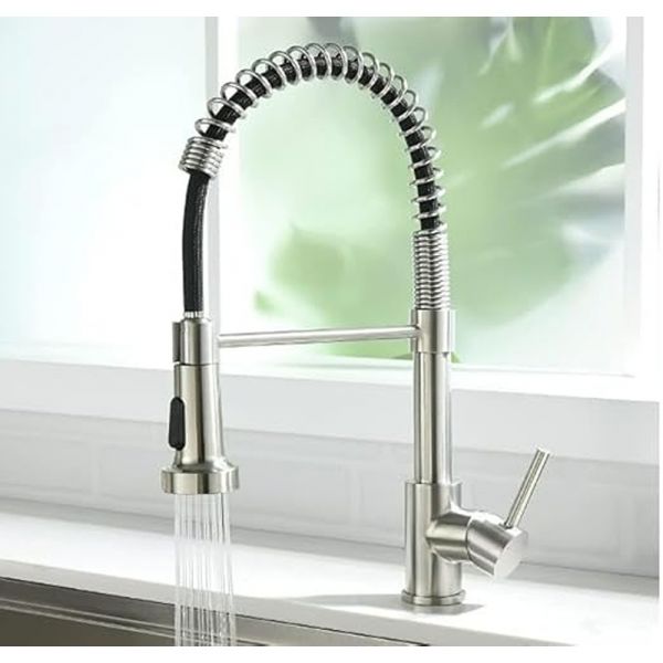 CM SL-4731 Brushed Nickel Chrome Pull-Out Mixer CM SL-4731 Brushed Nickel Chrome Pull-Out Mixer