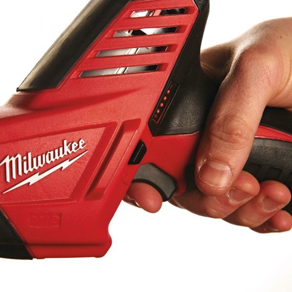 Milwaukee C12 HZ-202C M12 HACKZALL Compact Cordless Rip Saw in Transport Case (2x 2.0Ah battery + charger)