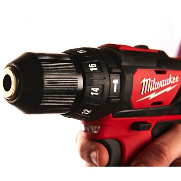 Milwaukee M12 BPD-202C Subcompact Cordless Impact Drill in Transport Case (2x 2.0Ah battery + charger)