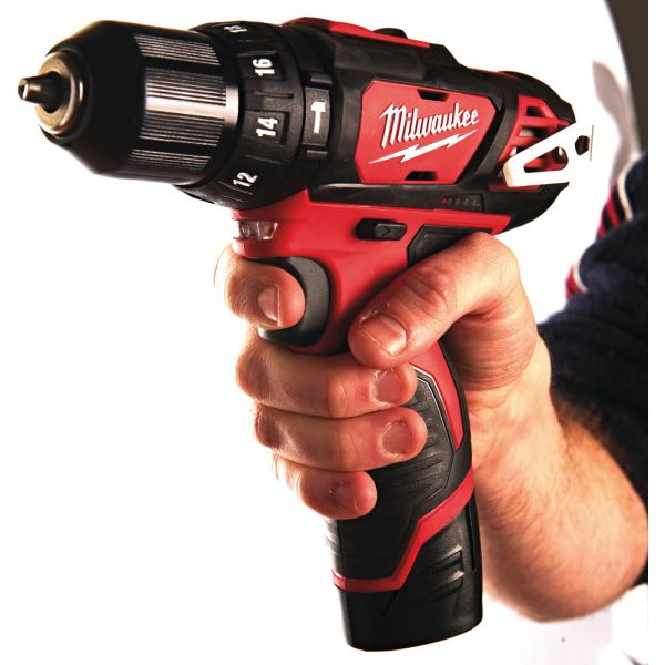 Milwaukee M12 BPD-202C Subcompact Cordless Impact Drill in Transport Case (2x 2.0Ah battery + charger)
