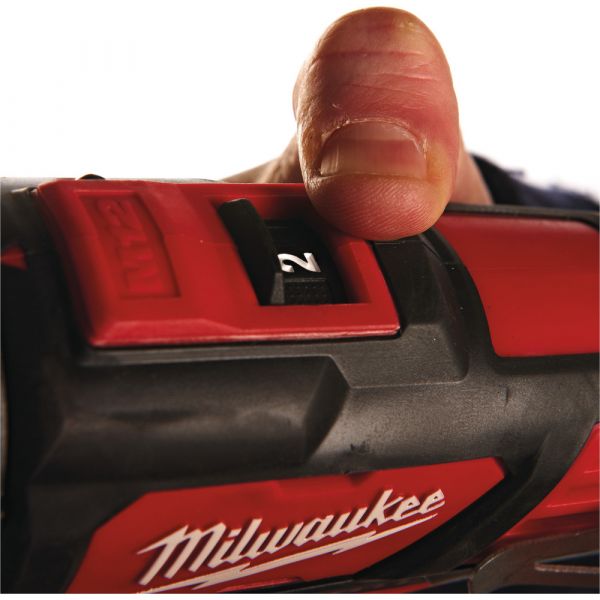 Milwaukee M12 BPD-202C Subcompact Cordless Impact Drill in Transport Case (2x 2.0Ah battery + charger)