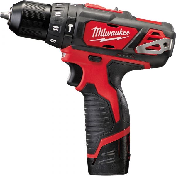 Milwaukee M12 BPD-202C Subcompact Cordless Impact Drill in Transport Case (2x 2.0Ah battery + charger)