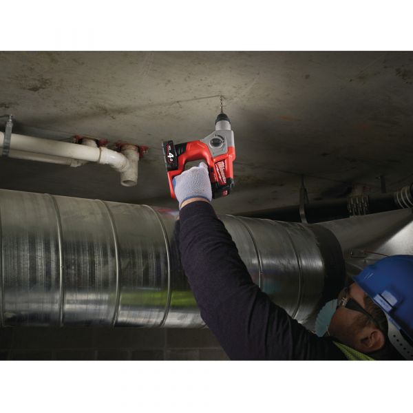 Milwaukee M12 CH-402X Fuel Cordless Hammer Drill with SDS-Plus in HD Box (2x 4.0Ah battery + charger)