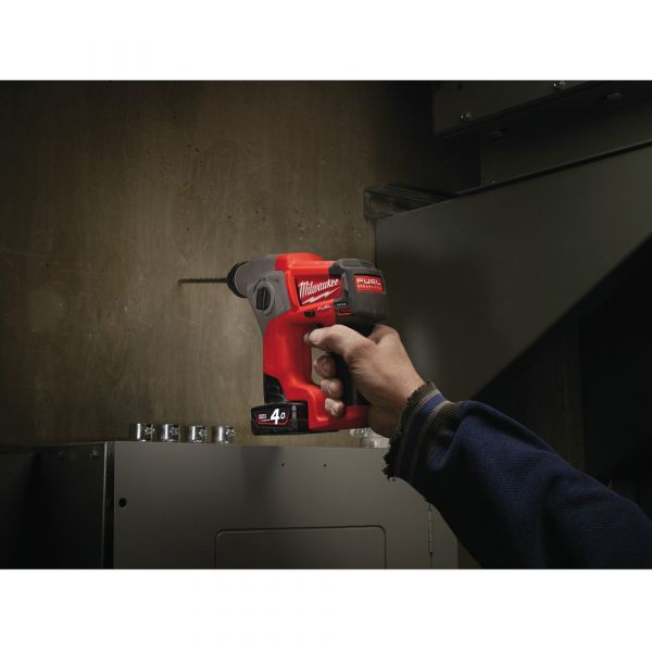 Milwaukee M12 CH-402X Fuel Cordless Hammer Drill with SDS-Plus in HD Box (2x 4.0Ah battery + charger)