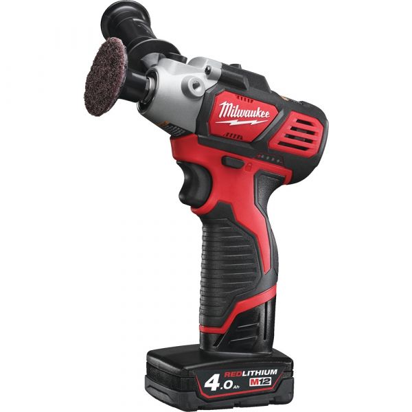 Milwaukee M12 BPS-421X Subcompact Cordless Polisher/Sander in HD Box (1x 4.0/2.0Ah battery + charger)