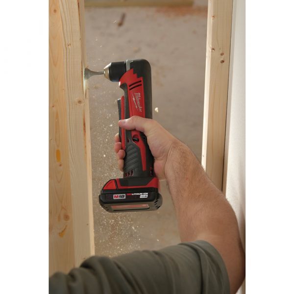 Milwaukee C18 RAD-0 M18 Compact Angle Cordless Drill (without battery and charger)