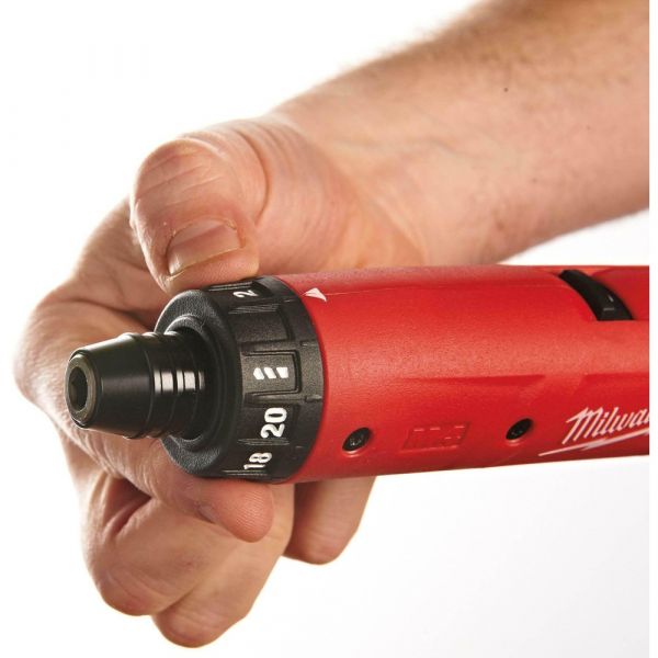 Milwaukee D-202B M4 Inline Cordless Screwdriver (2x 2.0Ah battery + charger)