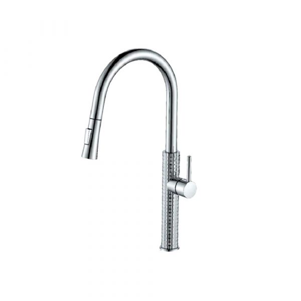 CM Mixer Tap with Spring and Pull-Out Nozzle