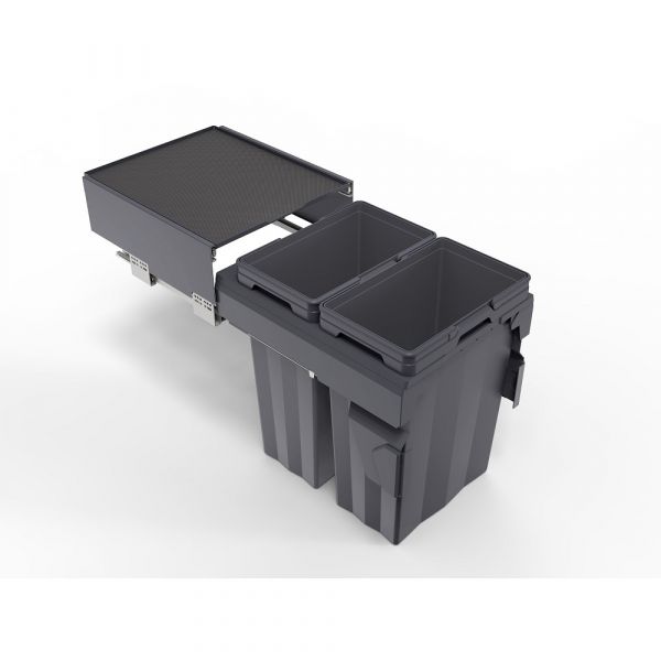 Cabinora Pull-Out Waste Bin 600mm 74L