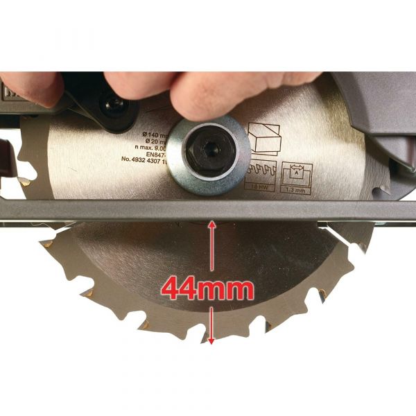 Milwaukee M12 CCS44-602X Fuel Compact Cordless Circular Saw 44mm 140mm in HD Box (2x 6,0Ah battery + charger)