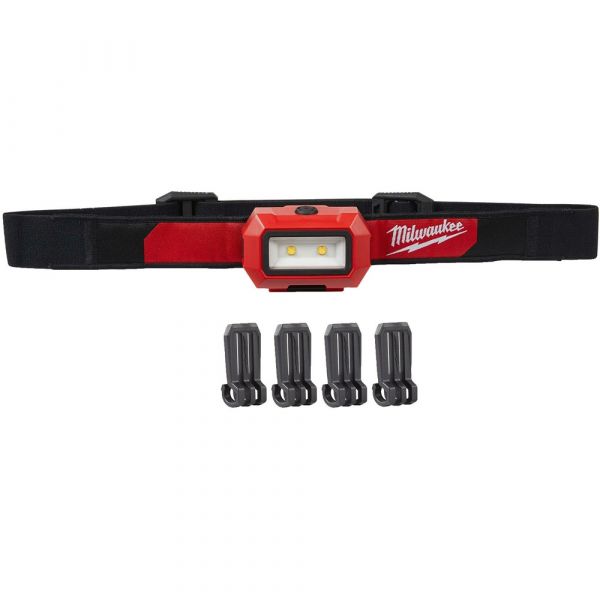 Milwaukee HL2-LED Head Lamp Alkaline Slim 350 Lumens