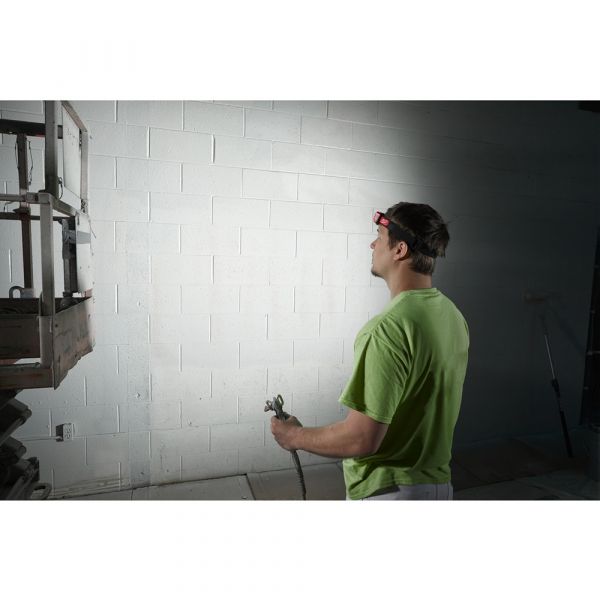 Milwaukee HL-SF Head Lamp Alkaline 450 Lumens