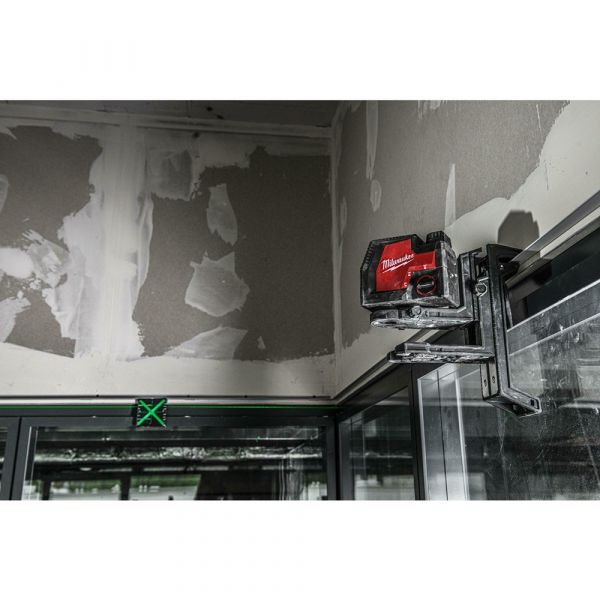 Milwaukee L4 CLL-301C Cross Line Laser Green USB Rechargeable