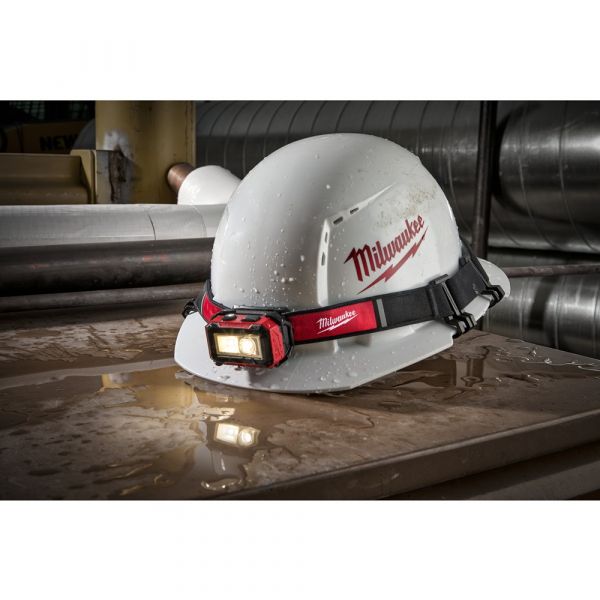 Milwaukee IR HL450 Head Lamp with Integrated Battery (USB rechargeable) 450 Lumens