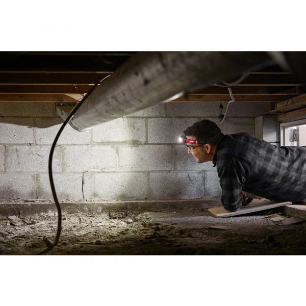 Milwaukee IR HL450 Head Lamp with Integrated Battery (USB rechargeable) 450 Lumens